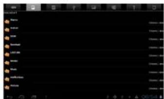 PRESTIGIO MultiReader PER5474BC - Benutzung des File Managers - 1