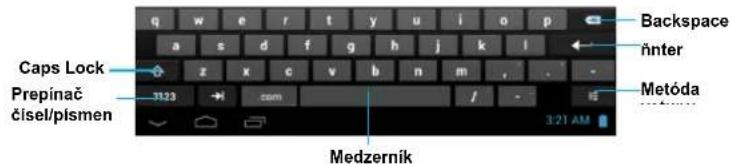 PRESTIGIO MultiReader PER5474BC - Používanie virtuálnej klávesnice - 1