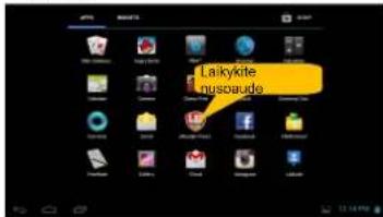 PRESTIGIO MultiReader PER5474BC - Pagrindinio ekrano elementų pritaikymas - 1