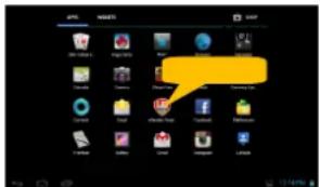 PRESTIGIO MultiReader PER5474BC - Ana ekran öğelerinin uyarlanması - 1