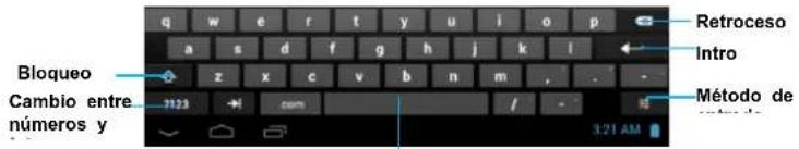 PRESTIGIO MultiReader PER5474BC - Uso del teclado virtual - 1