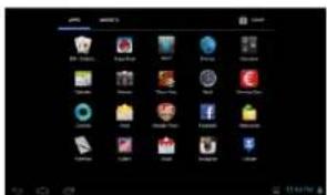PRESTIGIO MultiReader PER5474BC - Display all Applications and widgets - 1