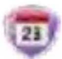 PRESTIGIO Nobile PER3884B - Menu principal: calendrier - 1