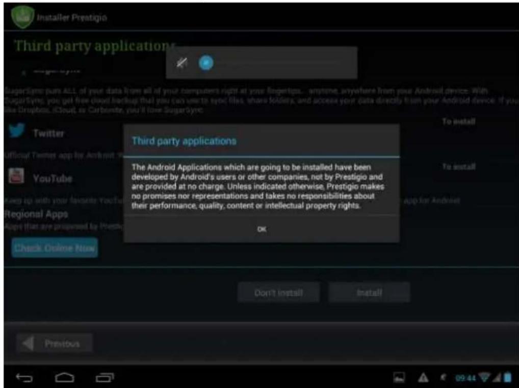 PRESTIGIO MultiPad2 Ultra Duo 8.0 - Assistant de démarrage - 8