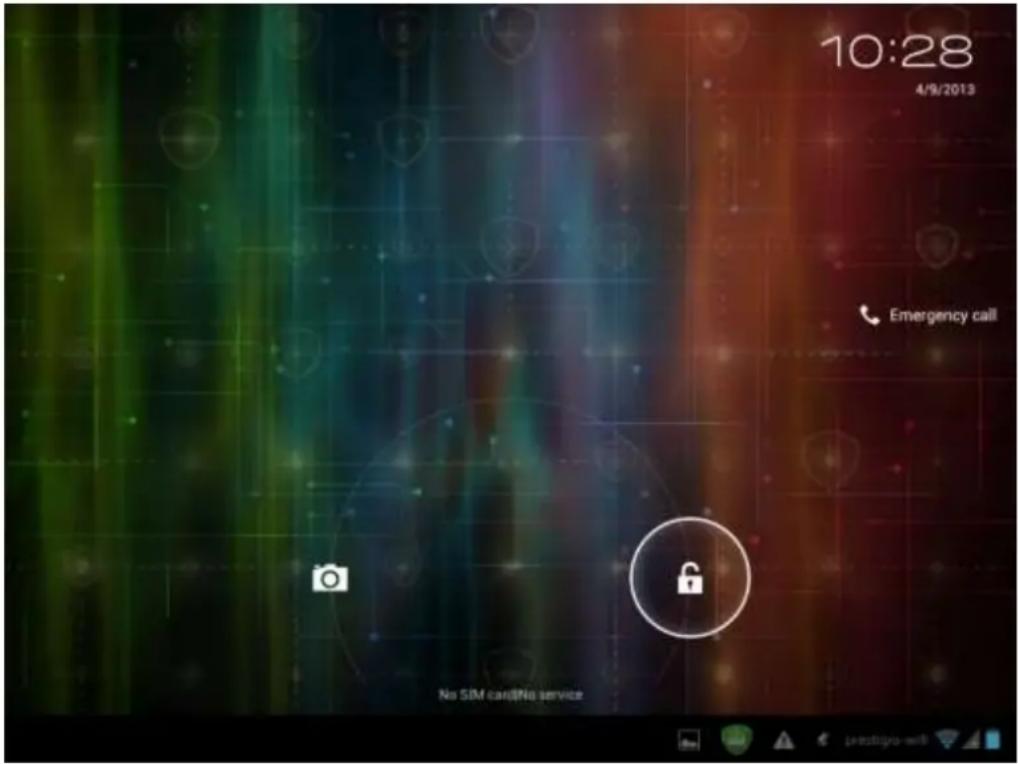 PRESTIGIO MultiPad2 Ultra Duo 8.0 - Déverrouillage de l'écran - 1