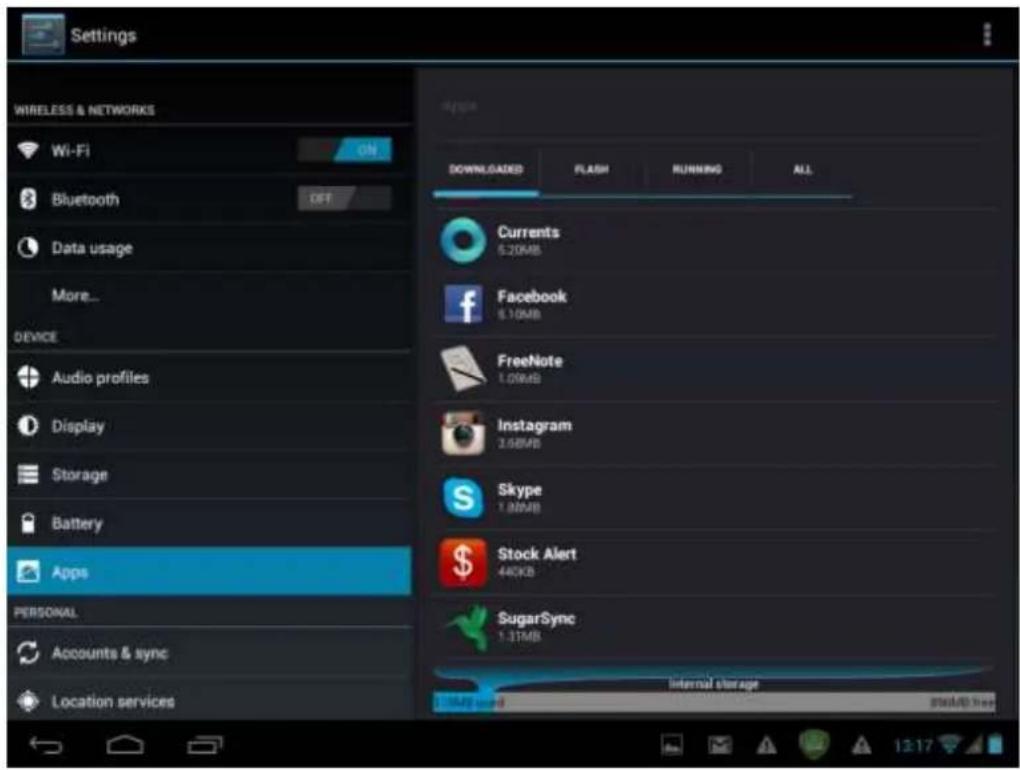 PRESTIGIO MultiPad2 Ultra Duo 8.0 - Comment désinstaller des programmes android - 1