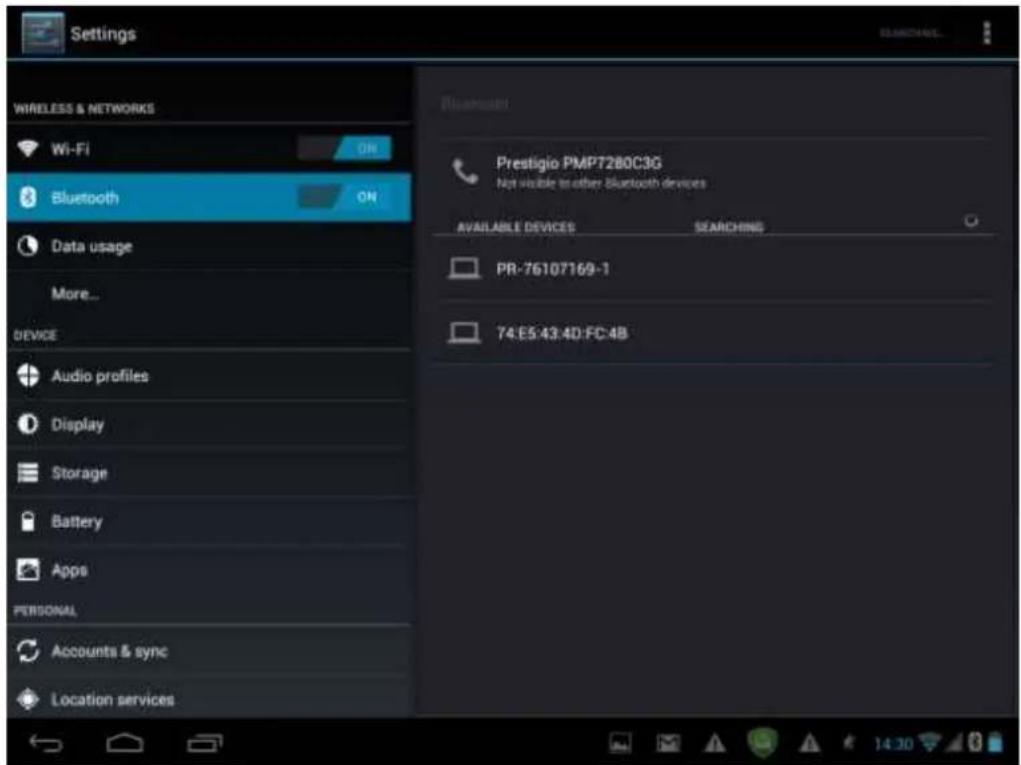 PRESTIGIO MultiPad2 Ultra Duo 8.0 - Bluetooth - 1