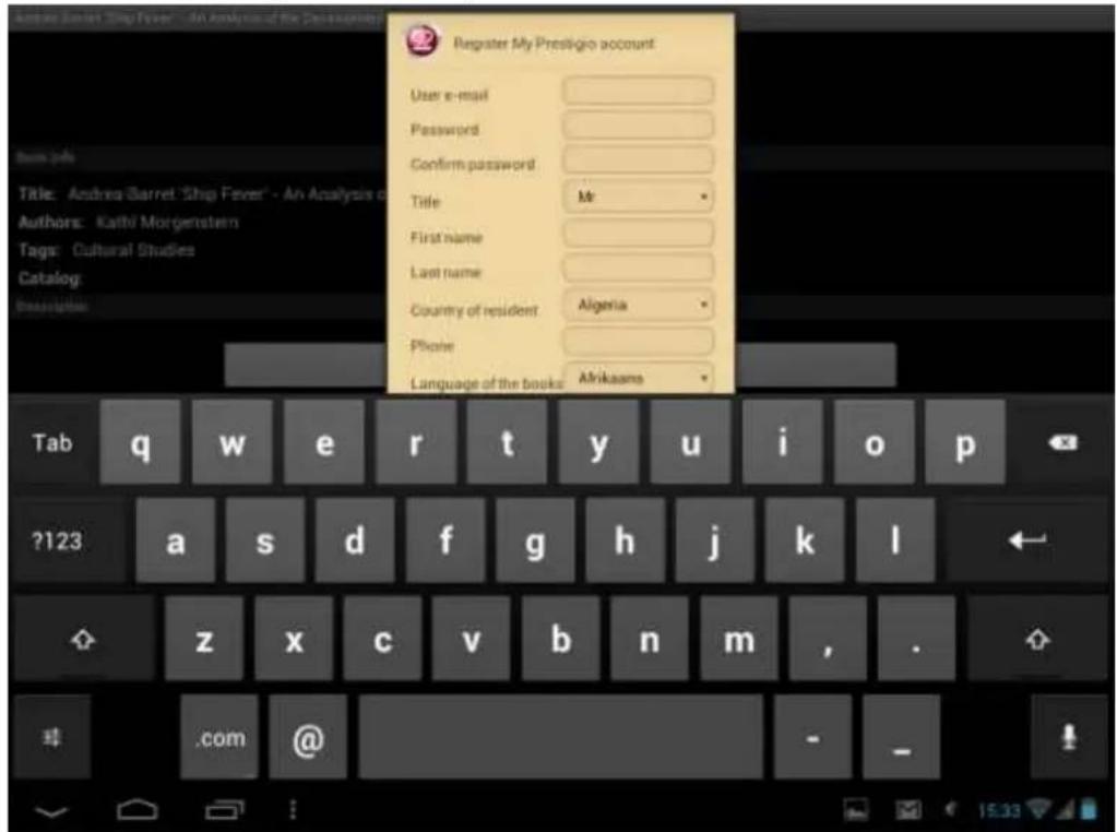 PRESTIGIO MultiPad2 Ultra Duo 8.0 - Travailler avec la bibliothèque - 7