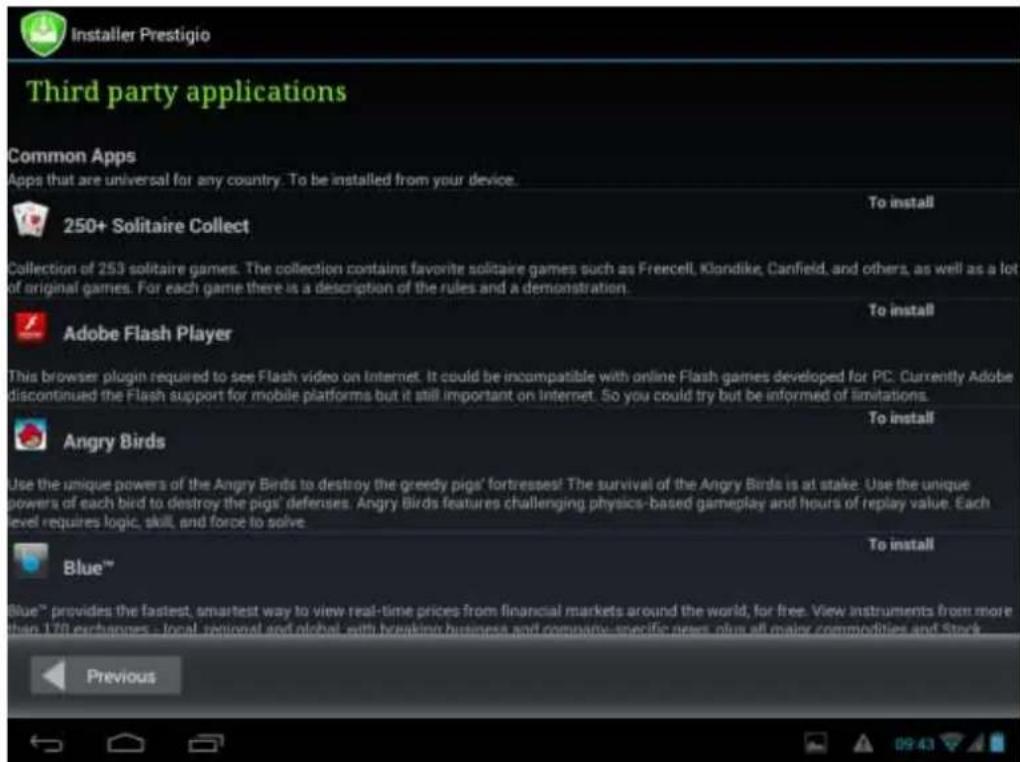 PRESTIGIO MultiPad2 Ultra Duo 8.0 - Assistant de démarrage - 9