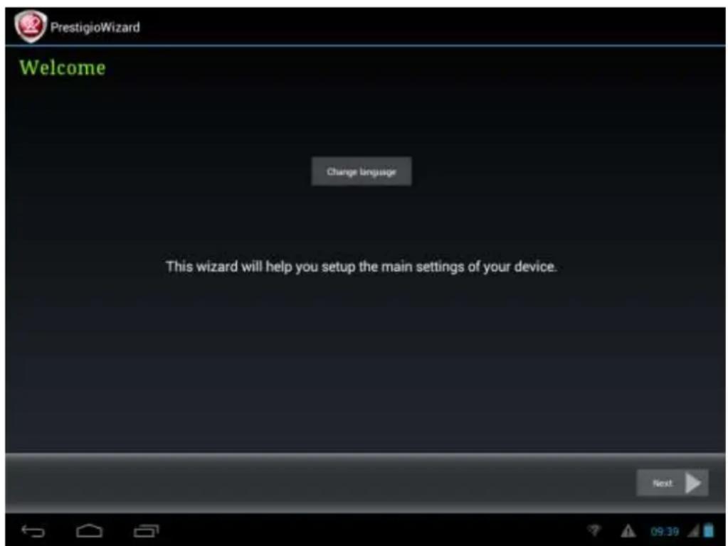 PRESTIGIO MultiPad2 Ultra Duo 8.0 - Assistant de démarrage - 1