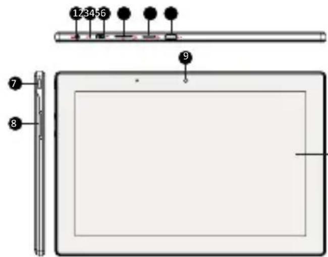 PRESTIGIO MultiPad 4 Diamond 10.1 3G - TexHnueckne xapaKTepeNCTnKn - 1