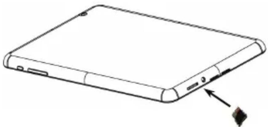 PRESTIGIO MultiPad 7.0 Ultra Duo - Memóriakártya behelyezése - 1