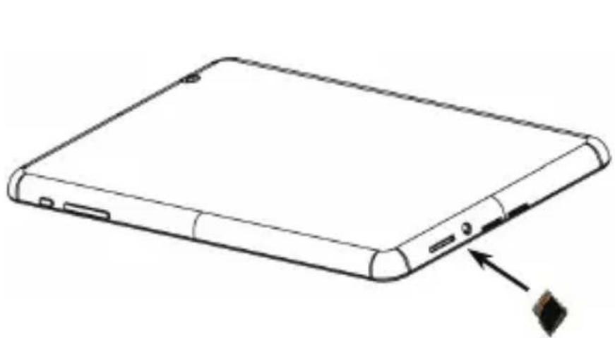 PRESTIGIO MultiPad 7.0 Ultra Duo - Wkładanie karty pamięci - 1