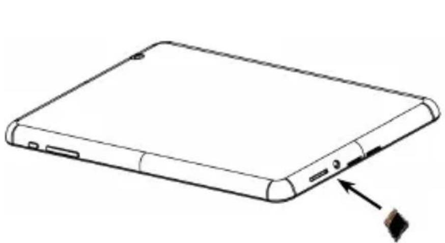 PRESTIGIO MultiPad 7.0 Ultra Duo - Vložení karty Micro SD - 1