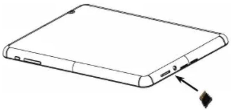 PRESTIGIO MultiPad 7.0 Ultra Duo - 5.Mälukaardi sisestamine - 1