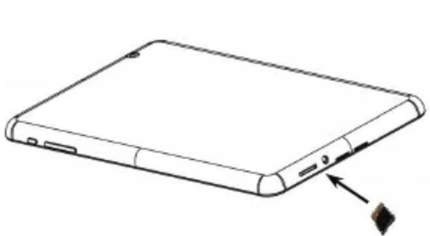 PRESTIGIO MultiPad 7.0 Ultra Duo - · Inserir um cartão de memória - 1