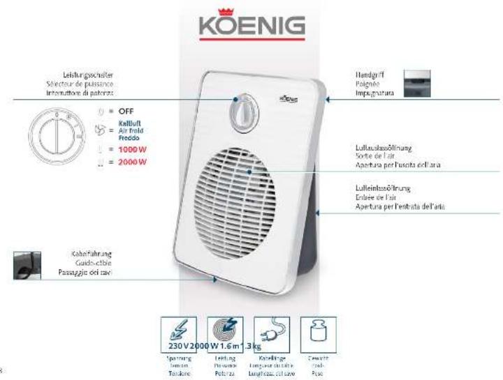 KOENIG B06173 - Indications pour la sécurité - 1