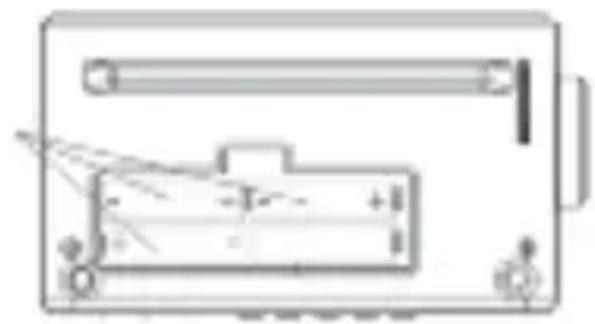 DENVER CR425 - UTILISATION DE L'APPAREIL SUR PILES - 1