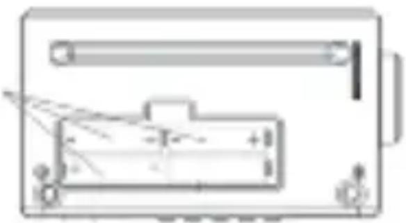 DENVER CR425 - FUNCTIONAMENTO DO APARELHO COM PILHAS - 1