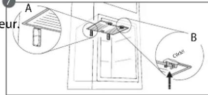 WHIRLPOOL W5 821E W - Procedure de nettoyage de l'accessoire antigivre - 7