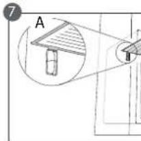 WHIRLPOOL W5 821E W - Prosedyre for Å gjore rent stop frost-tilbehøret - 6