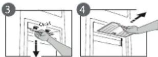 WHIRLPOOL W5 821E W - Postopek Čišćenja pripomočka za preprosto odstranjevanje ledu - 4