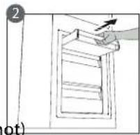 WHIRLPOOL W5 821E W - Procedure to clean the stop frost accessory - 2