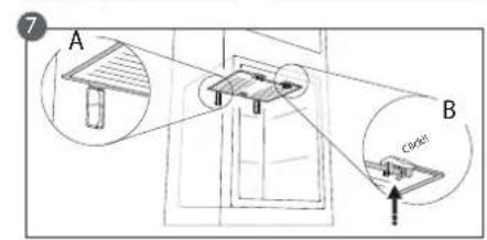 WHIRLPOOL W5 821E W - Διαδικασία καθαρισμού του αξεσουάρ stop frost - 4