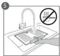 WHIRLPOOL W5 821E W - Procedure til rengoring af STOP FROST tilbehør - 4