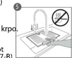 WHIRLPOOL W5 821E W - Postopek Čišćenja pripomočka za preprosto odstranjevanje ledu - 3