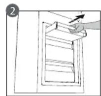 WHIRLPOOL W5 821E W - Como limpar o acessório Stop Frost - 2