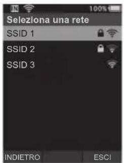 OLYMPUS DS9000 - Selezionare l'access point - 1
