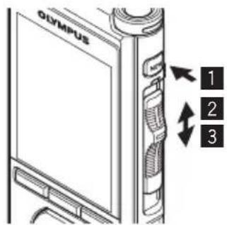 OLYMPUS DS9000 - Nagrywanie - 1