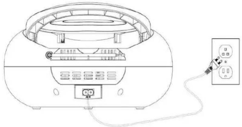 DENVER TCL212BT - Alimentation Secteur - 1