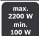 BOSCH GAS 35 AFC - Min/Max - 1