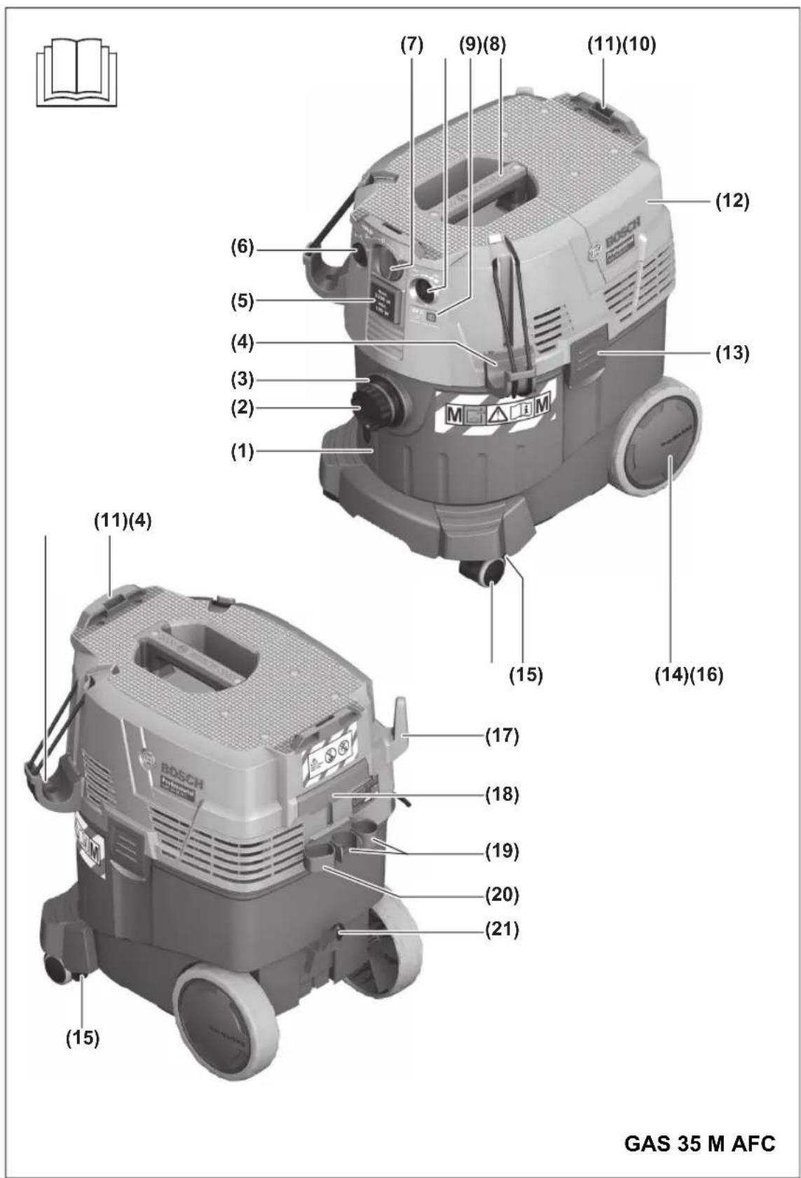 BOSCH GAS 35 AFC - 1