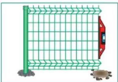 Giardino 9800120 - Placer le premier piquet/panneau - 2