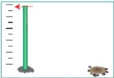 Giardino 9820200 - Placer le premier piquet/panneau - 1