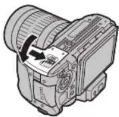 FUJIFILM FinePix HS35EXR - Fermez le couvercle du compartment de la batterie. - 1