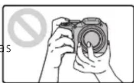 FUJIFILM FinePix S6700 - Comment tenir l'appareil photo - 2