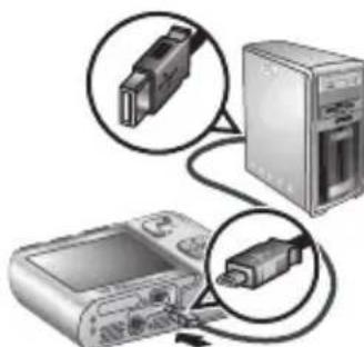 HP PhotoSmart M737 - Transferir imagens - 2