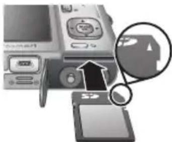 HP PhotoSmart M737 - Install and format an optional memory card - 1