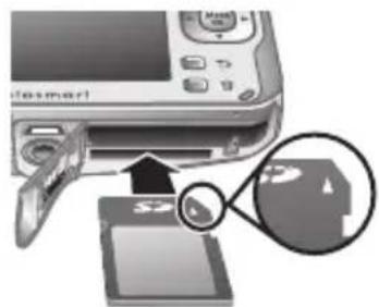 HP PhotoSmart R830 - Installazione e formattazione di una scheda di memoria opzionale - 1