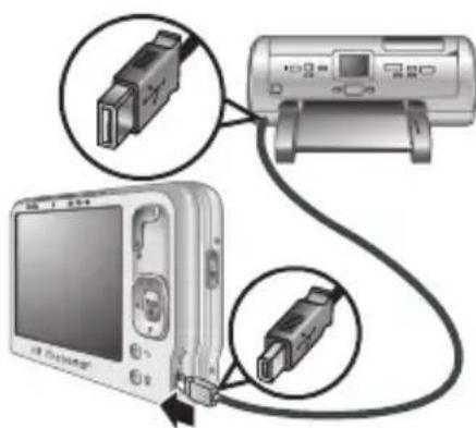 HP PhotoSmart R840 - Drucken von Bildern von der Kamera aus - 2