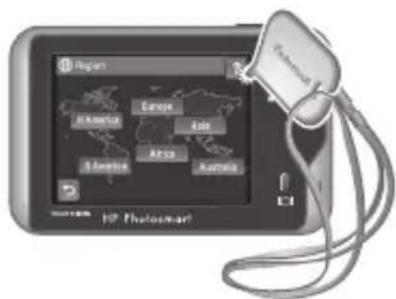 HP PhotoSmart R937 - Verwendend der Touch Screen-Oberfläche - 1