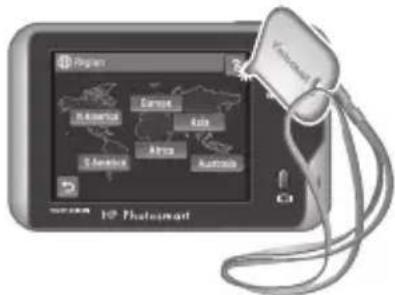 HP PhotoSmart R937 - Uso dell'interfaccia touch screen - 1