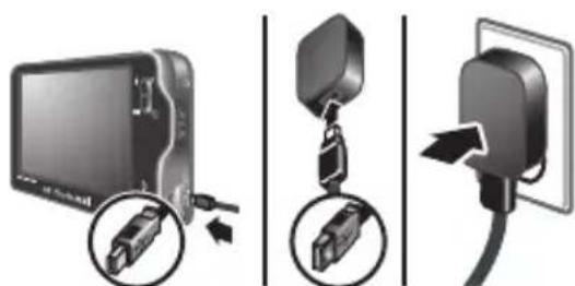 HP PhotoSmart R937 - Charge the battery - 2