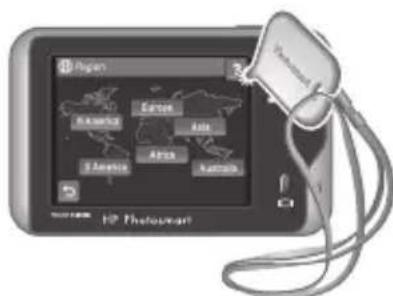 HP PhotoSmart R937 - Using the Touch Screen interface - 1