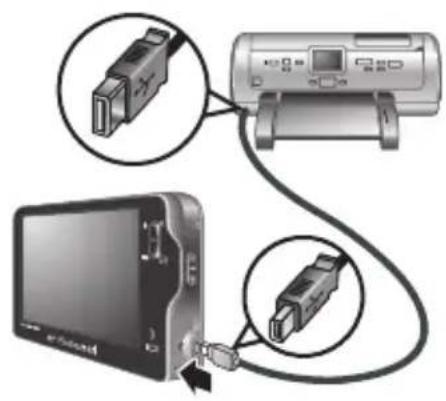 HP PhotoSmart R937 - Drucken von Bildern von der Kamera aus - 2