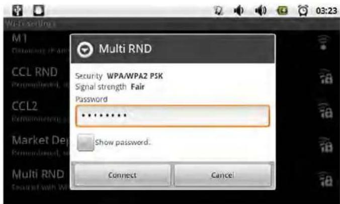 COBY Kyros MID1024 - Conexión a una red Wi-Fi - 3